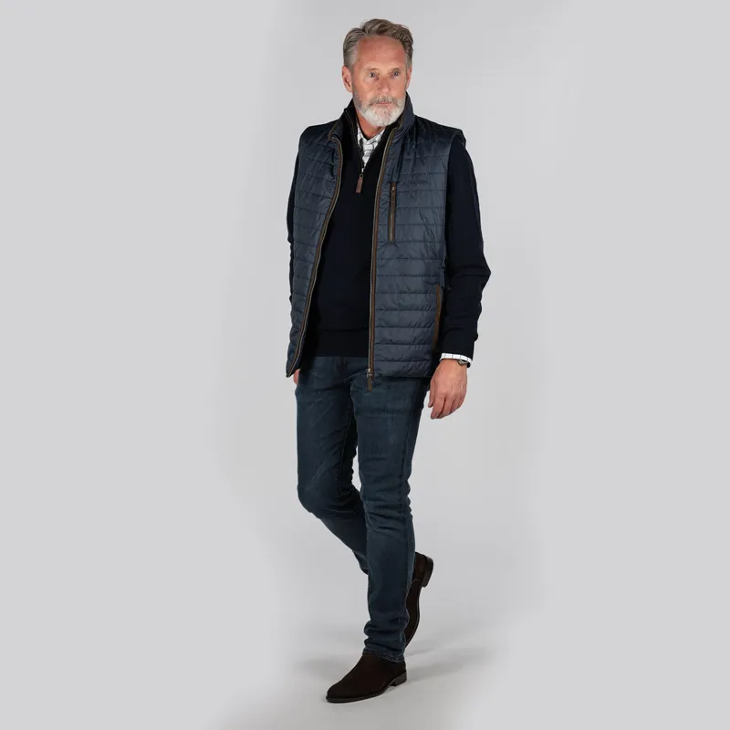Schoffel Brora Gilet - Navy-1